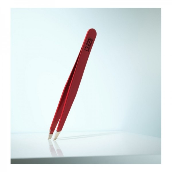 Pinza depilar sesgada Rubis