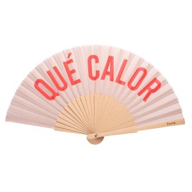 Eventail "Que calor "