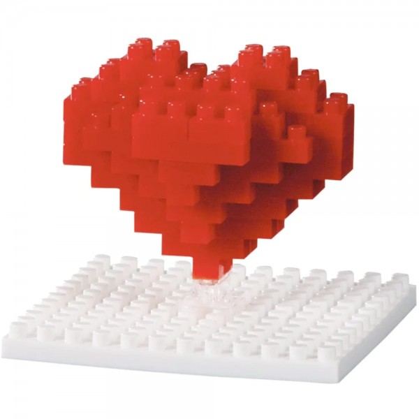 Nano block Brixies coeur
