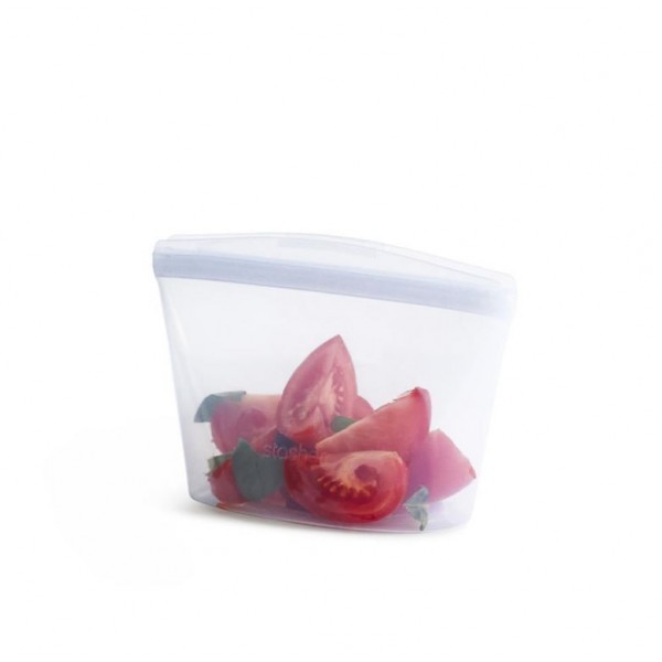 Bolsa Stasher Bowl 2 tazas (480 ml.) clara