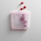 Stasher sac silicone moyen rosa claro
