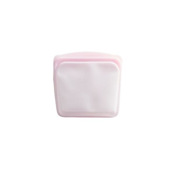 Stasher sac silicone moyen rosa claro