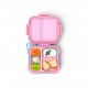 Fiambrera BENTO c/refrigerante Rosa