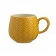 Tasse 35cl. Chevron ocre gres