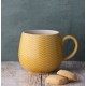 Tasse 35cl. Chevron ocre gres