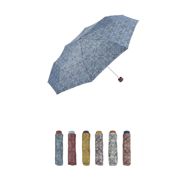 Parapluie pliable manuale fleurs