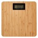 Pèse-personne digitale bambou