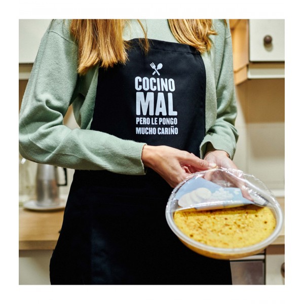 Delantal "Cocino mal"