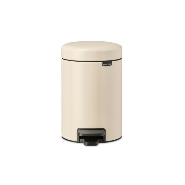 Cubo pedal 3 l. almond newicon Brabantia