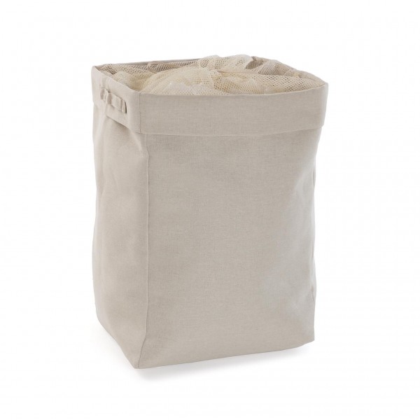 Bolsa ropa sucia natural