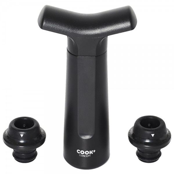 BOMBA VACÍO BOTELLA 2 TAPONES