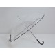 Parapluie automathique transparent