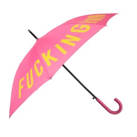 Parapluie Fucking rain rose