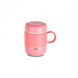Vaso térmico con asa rosa 0,28 l.