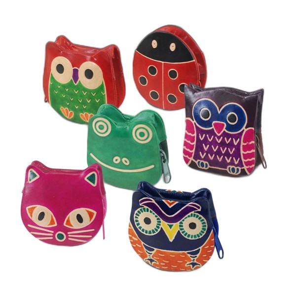 Porte-monnaie animaux