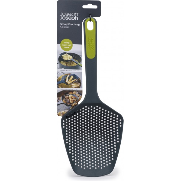 ScoopTM -Plus - Cucharón colador gris/verde