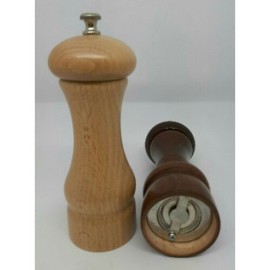 Molinillo Pimienta madera clara 15cm Morel
