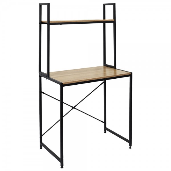 Mesa escritorio con estante