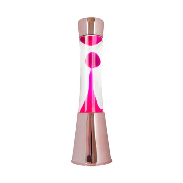 Lámpara lava tower rosa