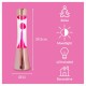 Lampe lave tower rose