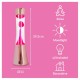 Lampe lave tower rose