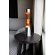 Lámpara lava tower doble naranja