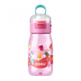 Botella Zoku flip niños Polos 465ml