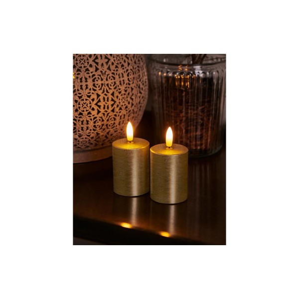 Velas led decorativas Sirius Sille mini oro