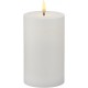 Vela led decorativa Sirius Sille blanca 12,5 cm.