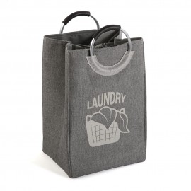Cesto Ropa Laundry Gris