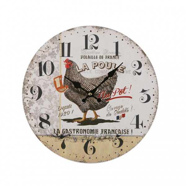 Reloj Pared Gallina