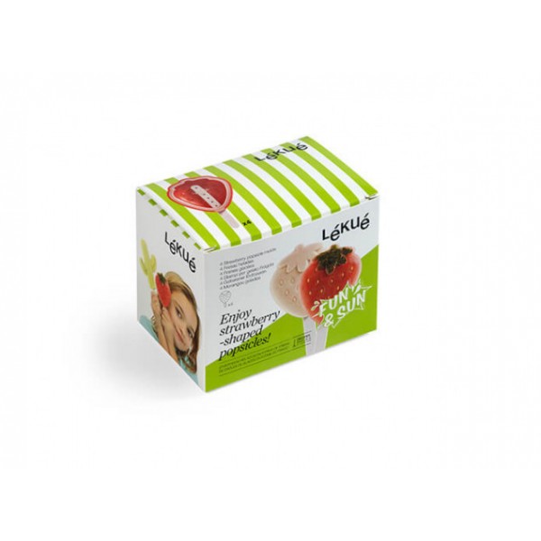 Molde para polo con forma de fresa