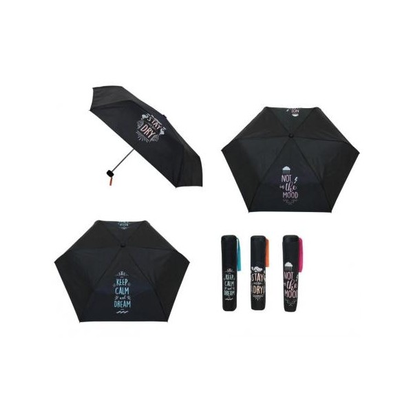 Paraguas plegable manual puntos Smati