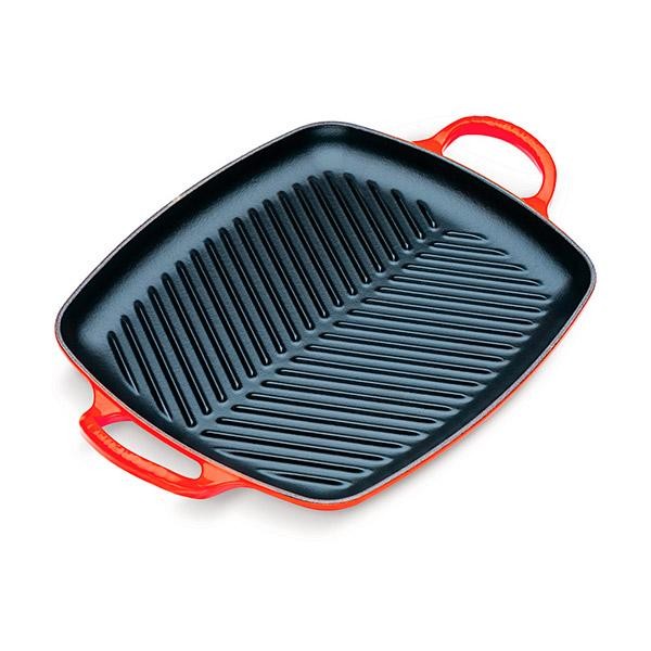 Parrilla rectangular honda 30cm Le Creuset