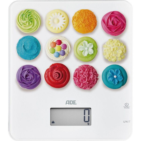 Balanza digital de cocina Cupcakes ADE