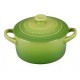 Mini Cocotte redonda Le Creuset 10 Palm ( verde)