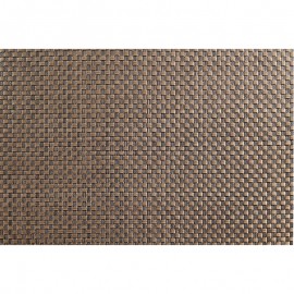 Mantel individual Pvc trenzado cobre