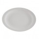 Plato llano New white