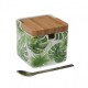 Azucarero con tapa "New Leaves"