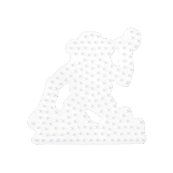 Pegboard hexágono transparente