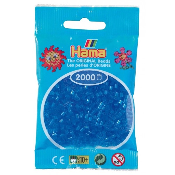 Hama mini 15 Azul traslucido