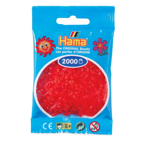 Hama mini 13 Rojo traslúcido