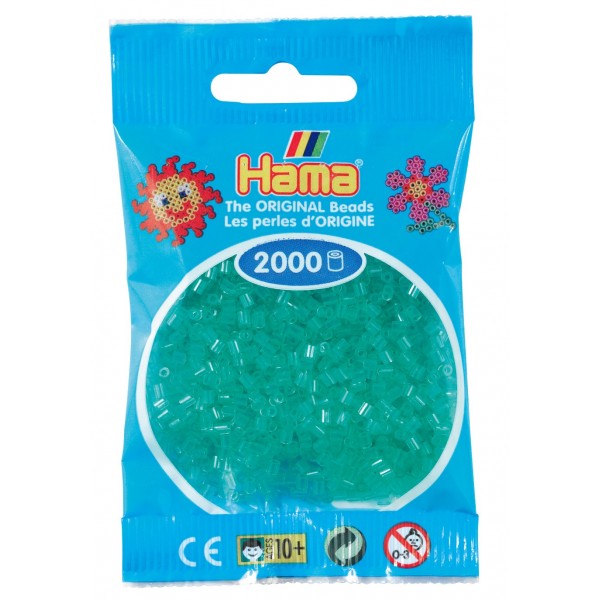 Hama mini 16 Verde traslúcido