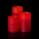 Velas led decorativas Sirius Sara Oro