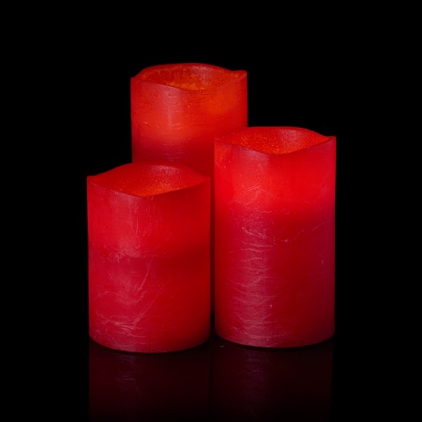 Velas led decorativas Sirius Sara Oro