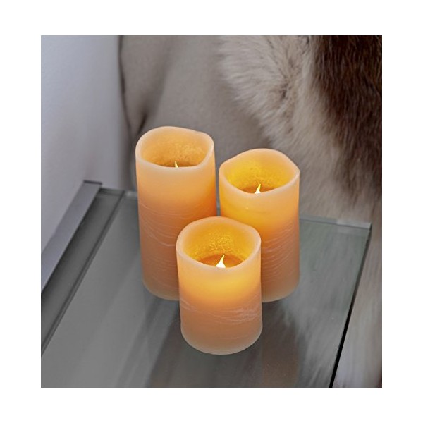 Velas led decorativas Sirius Tenna Blancas