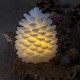 Velas led decorativas Sirius Clara blanca