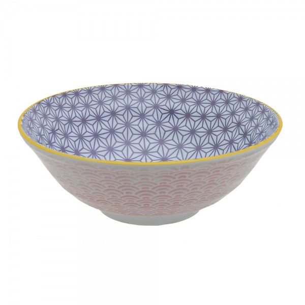Bowl Geo eclectic 15 x