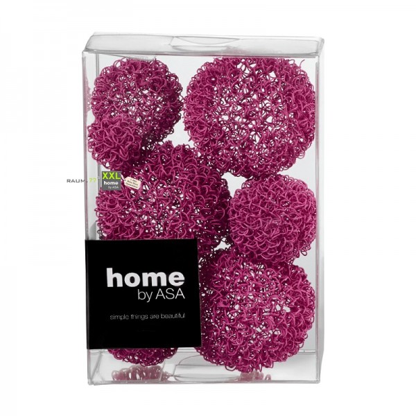 Bolas decorativas berenjena