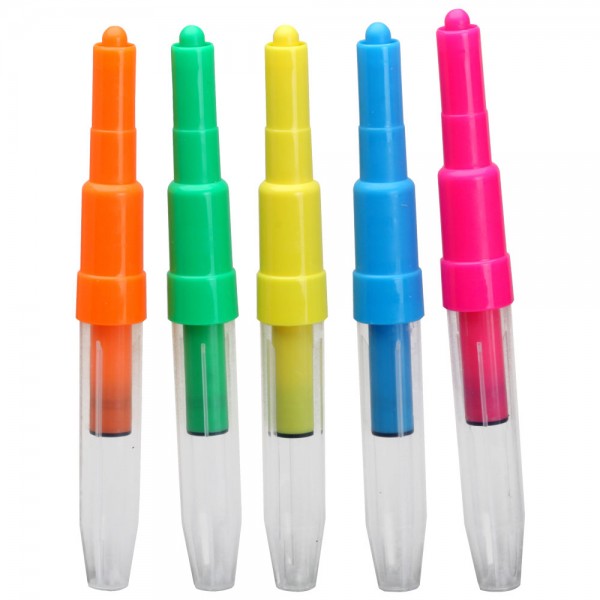 Set rotuladores con tampón deco.